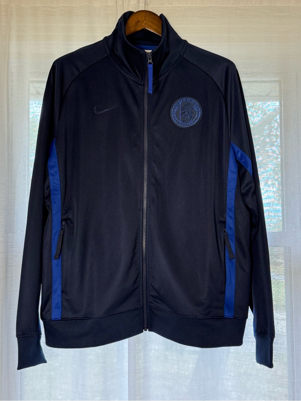 Nike Men’s Chelsea Football Club Blue Lightweight Full-Zip Jacket